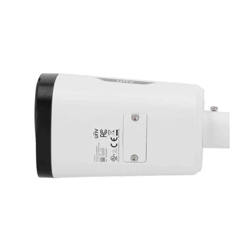 Telecamera Bullet IP Uniview - Gamma Easy 4 MP | Ottica 2.8 mm | microSD 512 GB Luce bianca 30 m | WDR 120 dB Color Hunter con tecnologia WISE-ISP PoE | UMD | SIP Lite | IP67 Pulsante di reset | Microfono integrato