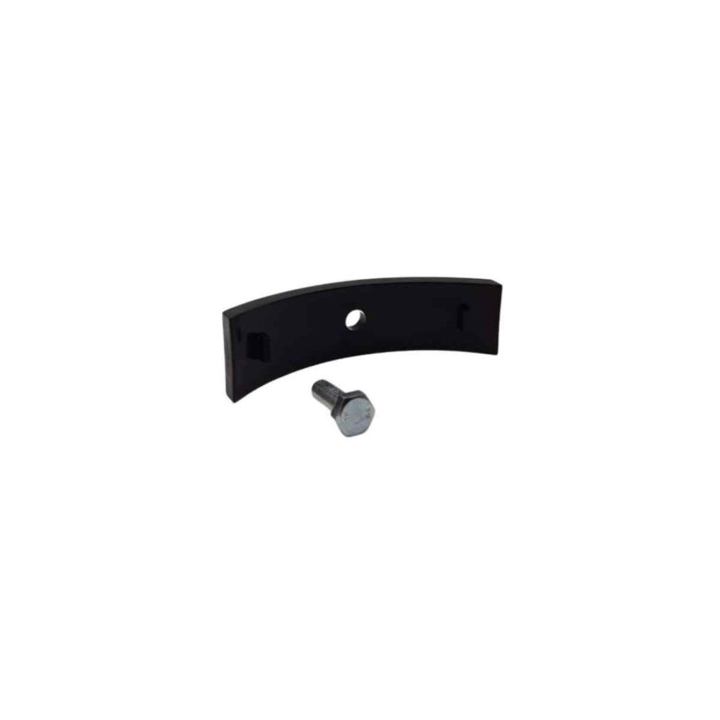 Composto da plastica rigida di colore nero. forma semi cerchio e con un buco del diametri di 200 mm nel centro adatto per montaggio. Adattatore puleggia RIN per motore operatore JOLLY ONE - RIB ACJ9055 Diametro: 200 - 220mm