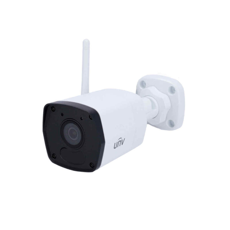 Telecamera IP 2 Megapixel WiFi. Gamma Easy1/2.9" Progressive Scan CMOS. Ottica 2.8 mmIR LED. Portata 30 m. Interfaccia WEB, CMS, Smartphone e NVR.