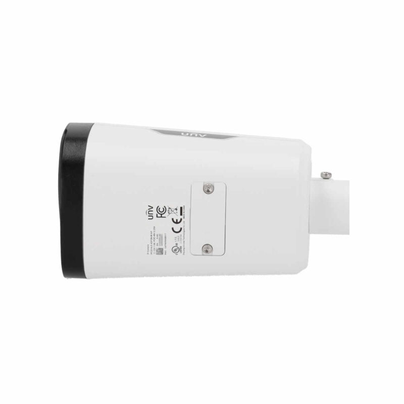 Telecamera IP Easy Bullet da 4 MP con ottica fissa da 2.8 mm, dotata di tecnologia Color Hunter con Wise-ISP per immagini a colori in qualsiasi ambiente e UMD.