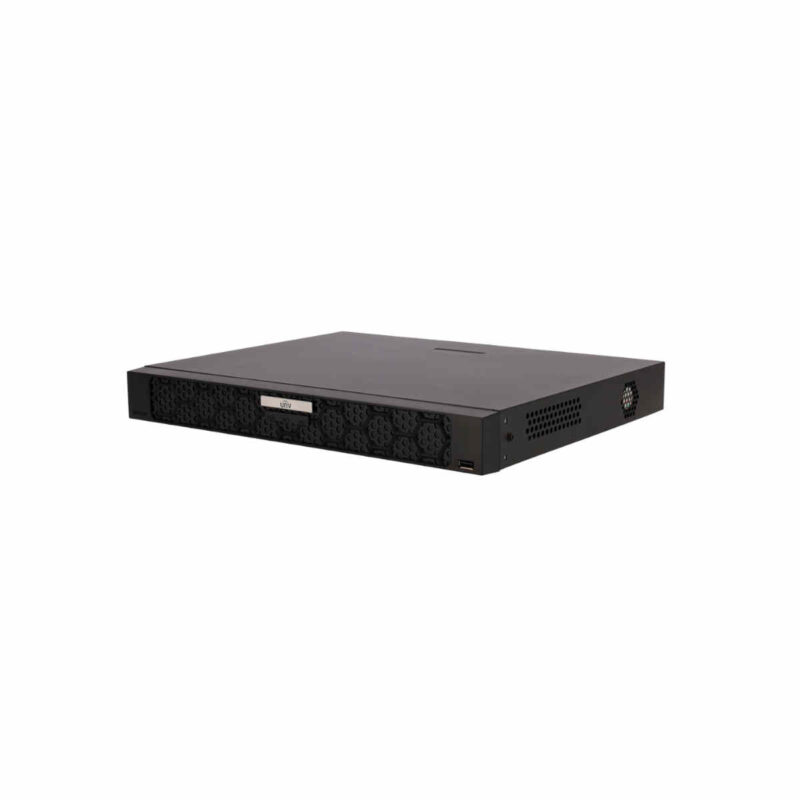 Uniview Gamma Prime Videoregistratore NVR per telecamere IP; Risoluzione fino a 16Mpx; 9CH video; Larghezza di banda 320 Mbps;