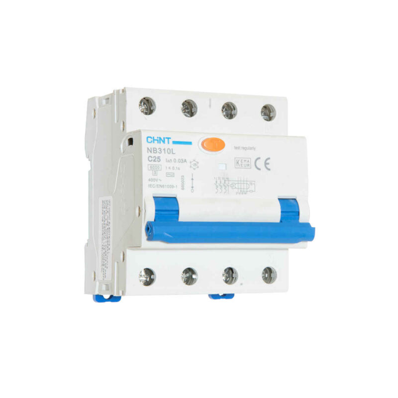nterruttori magnetotermici differenziali serie Compact NB310L da 6kA per la protezione magnetotermica/differenziale. Particolarmente indicati per la protezione delle linee contro i sovraccarichi e i cortocircuiti, nonché contro i contatti diretti. Destinati ad applicazioni in ambito civile, terziario ed industriale.