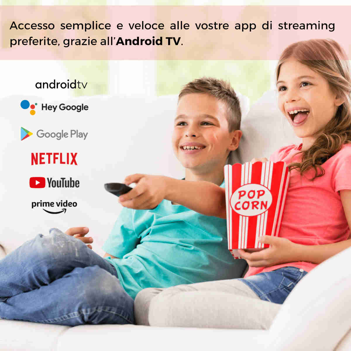 Con la Digiquest ATV 32" Frameless, hai una smart TV che combina stile moderno, prestazioni elevate e funzionalità avanzate, trasformando ogni visione in un’esperienza multimediale completa e coinvolgente. -Piattaforma Android TV e Doppio Tuner: Con Android 9.0, puoi accedere alle app più amate direttamente dalla tua TV. Il doppio tuner integrato supporta segnali DVB-T2, DVB-C e DVB-S2, per una vasta gamma di canali in alta definizione.