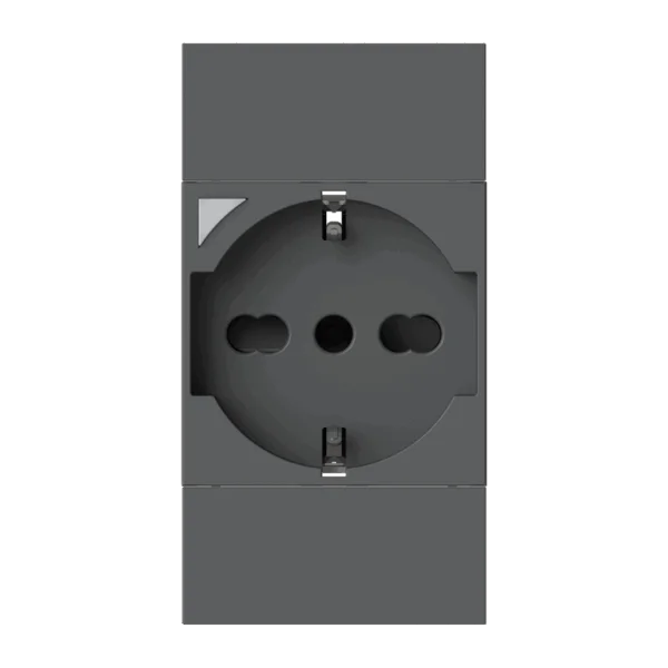FINDER 4BP40S.KG - Presa smart Wi-Fi Living Now Nera