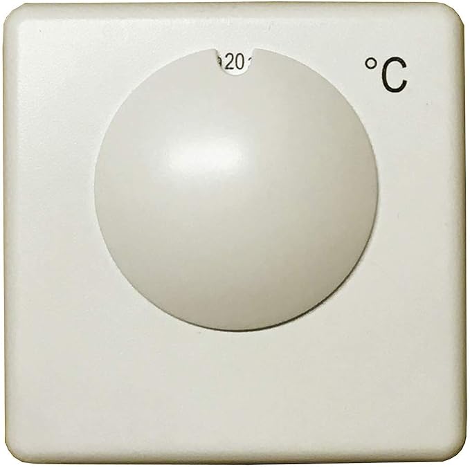 BRAVO 93003107 - Termostato manuale meccanico bianco 10-30 °C
