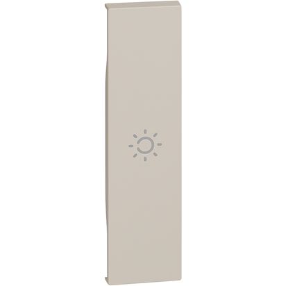 BTicino KM01A - Cover con simbolo luce 1 modulo Sabbia Living Now