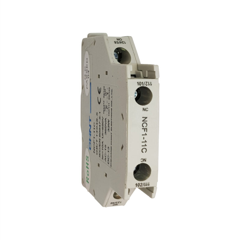 CHINT 223238 Contatto ausiliario laterale NC1-NCF1-11C 1NO+1NC