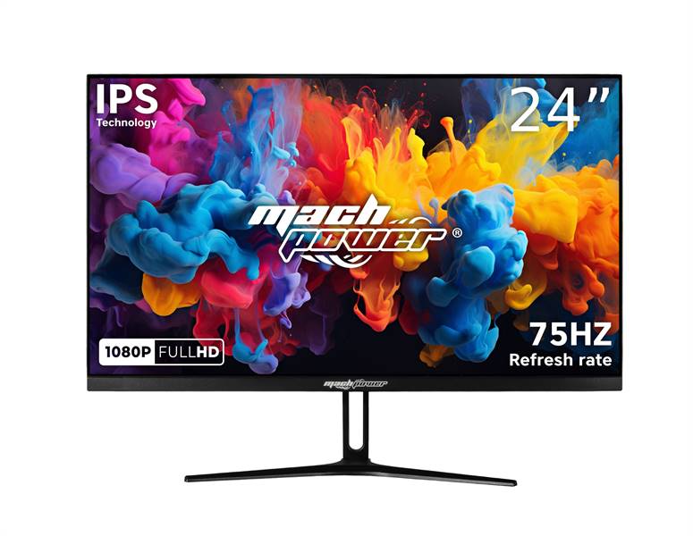 MACH POWER EB-FM24MIPS - Monitor 24" IPS Full HD 75Hz
